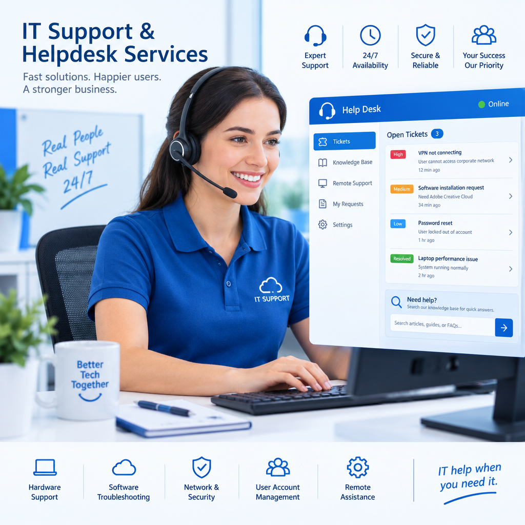 IT Support & Helpdesk Service